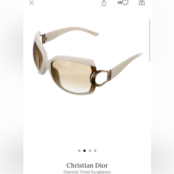 Christian Dior oversized sunglasses - Picture 5 of 5